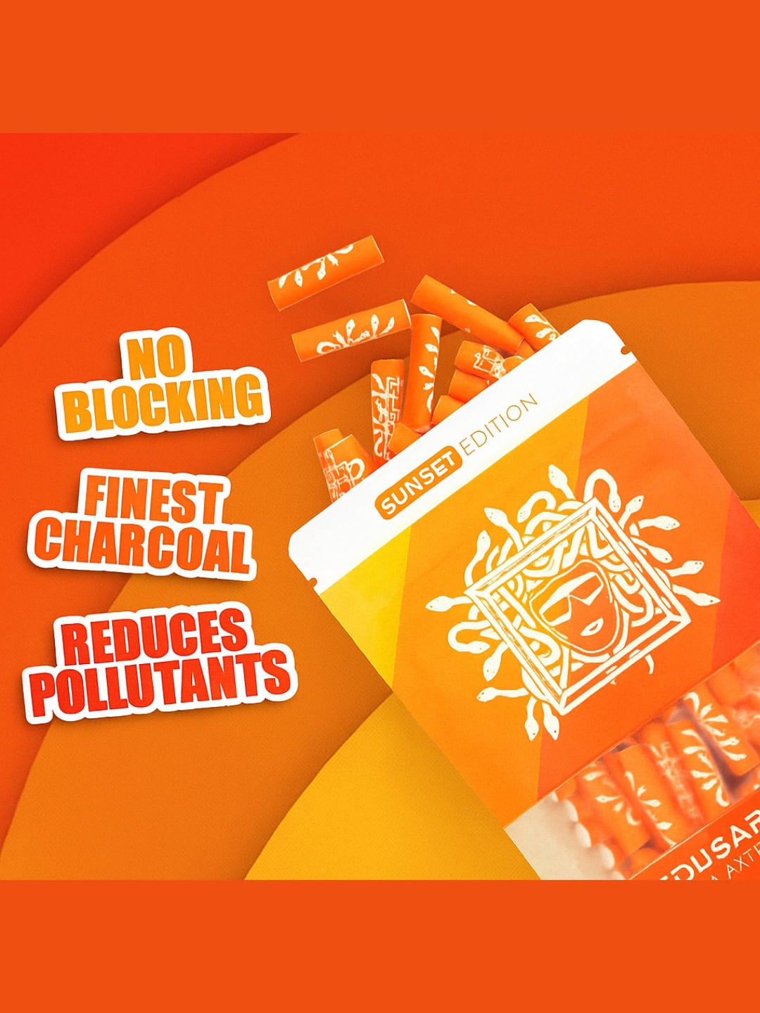 Medusa Carbon Filters 6mm SUNSET 50 pcs - Image 2