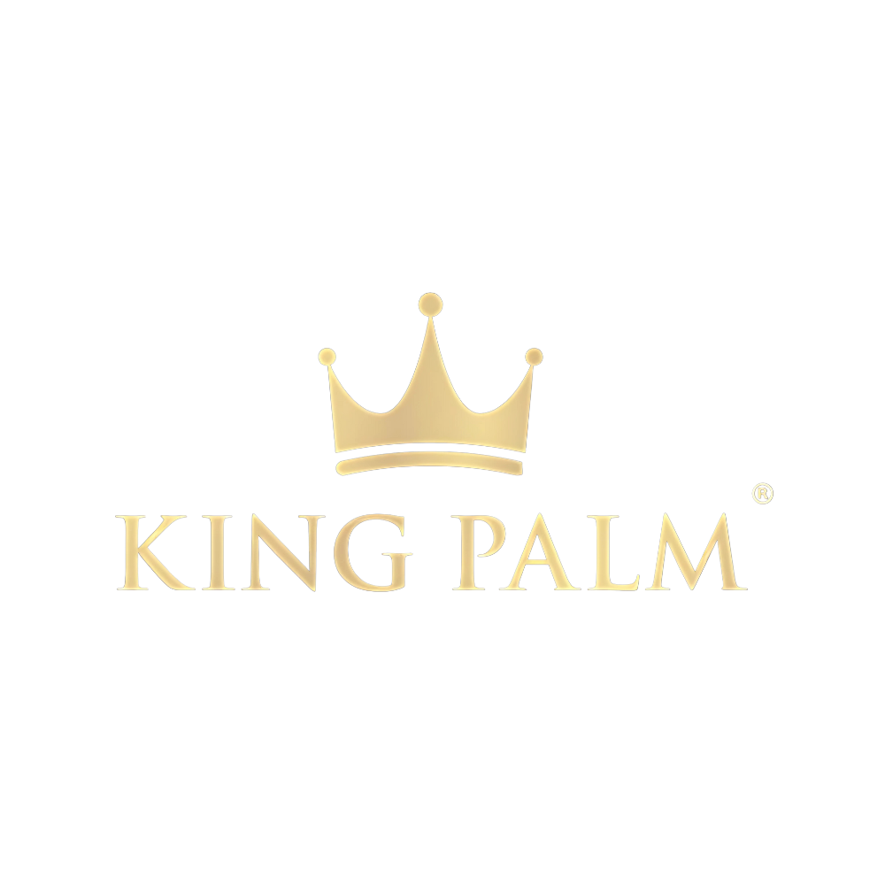 King Palm Logo with Crown