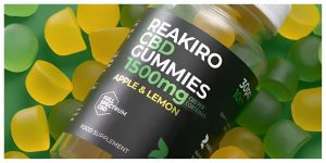 reakiro cbd gummies bottle