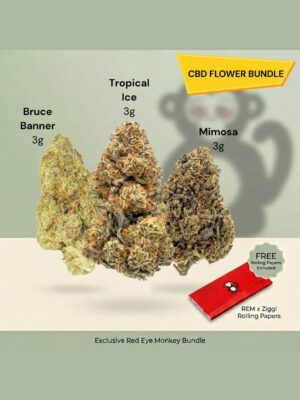 CBD Flower Discovery Bundle - 9g + FREE Rolling Papers